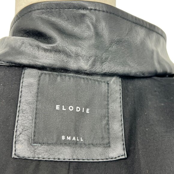 Elodie Faux Leather Moto Jacket | Small - Picture 8 of 10